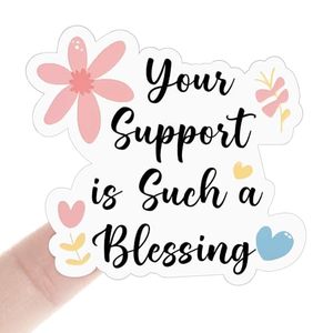 Blessing Stickers 500Pcs Decor Sealing Labels For Small Online Retailers Bakery Shop Mail <b>Envelope</b> <b>Gift</b> <b>Box</b> Packaging Decoration - Product Image 1