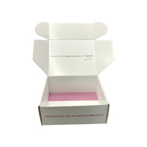 Custom Printed Paper Mailing Gift Luxury <b>Box</b> Wholesale Clothing T-shirt Packaging Boxes - Product Image 1