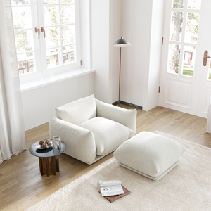 ATUNUS-Ensemble de canapés modulables de 1, 2, 3, 4 places, Mario <span class=keywords><strong>Marenco</strong></span>, meubles de salon modernes, beige, blanc - Product Image 5