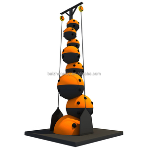 Équipement de terrain de jeu intérieur pour enfants de haute qualité, mur d'escalade magique, jeu de parc d'aventure, parc de trampoline, conception personnalisée gratuite - Product Image 4
