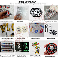 Papel Adhesivo PET/PU Ecológico para Transferencia de Números y Nombres en Camisetas, Uniformes Deportivos y Ropa