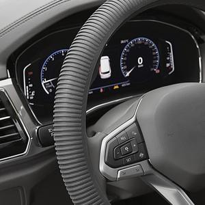 Housse de <span class=keywords><strong>volant</strong></span> de voiture cousue à la main, accessoires d'intérieur de voiture, housse de <span class=keywords><strong>volant</strong></span> en Silicone, vente en gros - Product Image 4