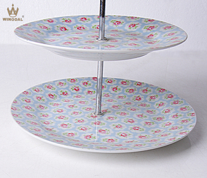 Présentoir à gâteaux en acier inoxydable, plateau <span class=keywords><strong>de</strong></span> service à 3 niveaux pour fête <span class=keywords><strong>de</strong></span> mariage - Product Image 4