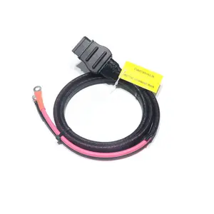 61169 2PIN Feminino Terminal Plug GXL6AWG PVC Borracha Cobre Bateria Cabo de Alimentação Fio Lado Cablagem