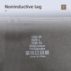 Boxer Lunghi da <span class=keywords><strong>Uomo</strong></span> in Maglia <span class=keywords><strong>di</strong></span> Cotone a Coste 1x1, Traspiranti, Vestibilità a 360°, Anti-Arrotolamento, Ecologici e Antibatterici - Product Image 5