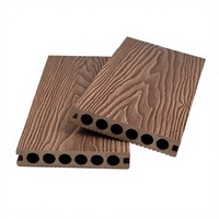 Planches de terrasse en composite bois-plastique (WPC) recyclées, anti-termites, écologiques, à texture bois 3D, pour extérieur