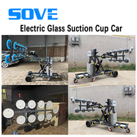 Nouveau Grand Ventouse de Levage en Verre avec Bras Robotisé pour Installation de Rideaux de Camion, Électrique, Capacité de Charge 250kg, Télécommande