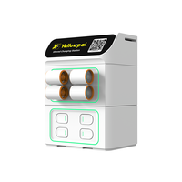 Estación de Alquiler de Baterías Portátiles Inteligentes y Ventiladores Portátiles con Sistema de Pago POS, Kiosco de Carga Rápida para Negocios