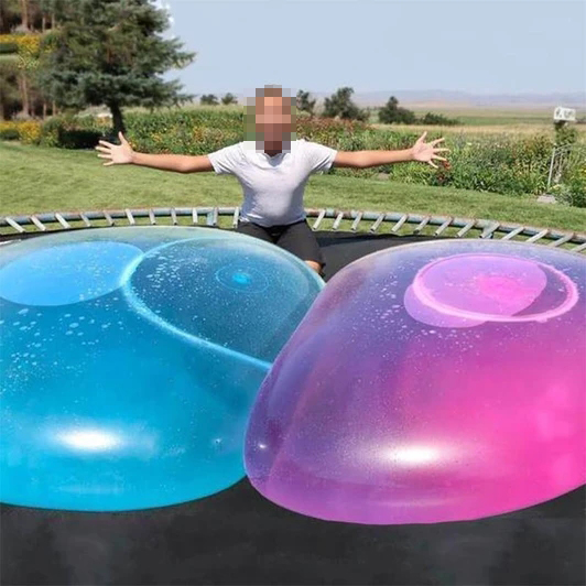 Outdoor Inflatable Bubble Balls Toy Transparent Bounce Balloon for Children
