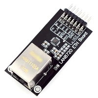 Modulo di Rete LAN8720 Ricetrasmettitore Ethernet PHY con Server Web Integrato Interfaccia RMII Regolatore MDIX Scheda di Sviluppo I/O