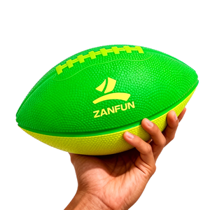 ZANFUN - Balones de Fútbol de Espuma para Niños Pequeños, Balones de Fútbol de Espuma PU Suave, Balones Seguros para Juegos en el Patio Trasero, Entrenamiento Juvenil, Educación Física Escolar - Product Image 1