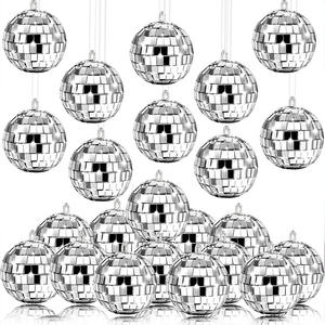 Hot Selling Luxe Glas Eco Crystal Disco Mozaïek Spiegel Sparkle Ball Voor Kerstboom Vakantie Bar Party Decoratie - Product Image 3