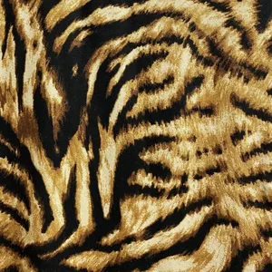 Полиэфирная трикотажная ткань с цифровой печатью, шлифовка молочного шелка, печать с животными, тигр, леопард, Зебра, клиент, DBP