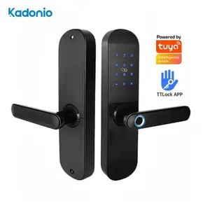 Kadonio rete Online RFID Card Smart Fingerprint Lock Tuya WiFi Phone APP Hotel BLE TTLock Digital
