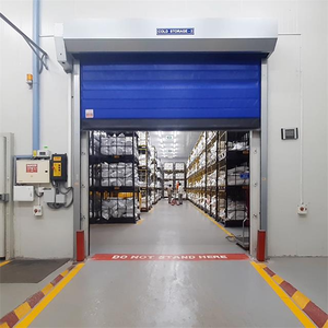 <span class=keywords><strong>Cremallera</strong></span> rápida para reparación automática, puertas enrollables de PVC de alta velocidad, puertas enrollables aisladas para refrigerador y congelador - Product Image 1