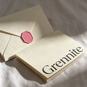 Enveloppes d'invitation personnalisées haut de gamme avec logo – Ensemble de papeterie en carton mat beige, <span class=keywords><strong>impression</strong></span> couleur pour événements et entreprises - Product Image 1
