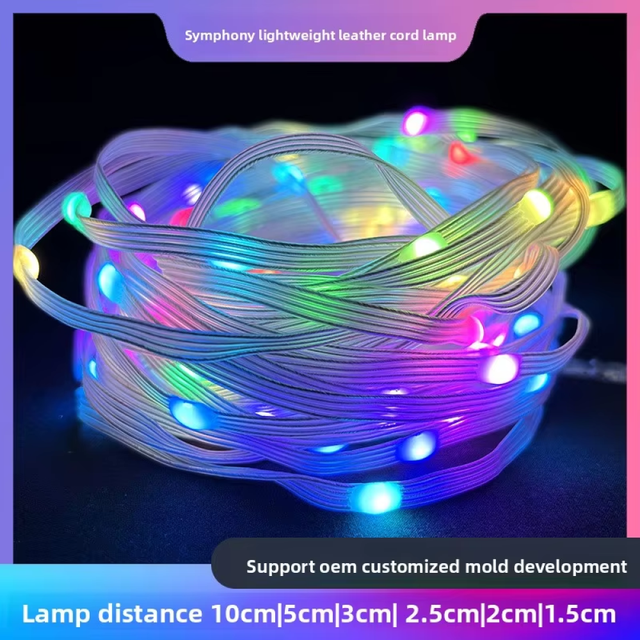 Rugged Four-Wire Usb Strip Smart Remote Waterproof Christmas Tree Decoration Rgb String Lamp Led fairy Lights Ip65