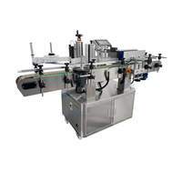 Machine d'étiquetage automatique de haute précision pour bouteilles rondes, machine d'étiquetage pour ampoules en plastique et en verre, boîtes