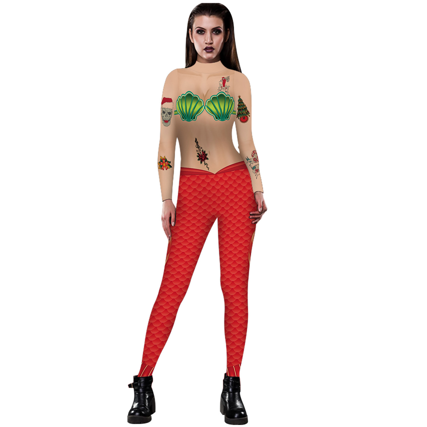 Mermaid Jumpsuit Costume