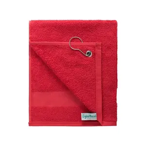 Serviette de golf en coton, merchandising personnalisé - Product Image 2