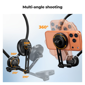 K&F Concept Laccetto da Collo da 65 cm per Action Camera/Fotografia Mobile, Inclusi Viti di Fissaggio, Cinghia da Petto, Cordino Antismarrimento, ecc. - Product Image 3