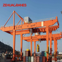 Grue portique multifonctionnelle intelligente à commande PLC pour la manutention de conteneurs sur rail, haute capacité
