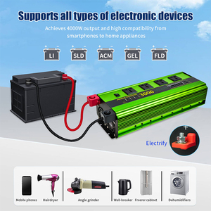 <span class=keywords><strong>Onduleur</strong></span> à Onde Sinusoïdale Modifiée 3000W 2000W 1000W 12V/24V vers 220V, Utilisé pour les Systèmes Solaires, les VR et l'Alimentation de Secours Domestique - Product Image 4