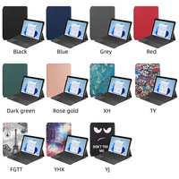 Étui de protection intelligent en cuir PU pour Microsoft Surface Pro 4 5 6 7 8 9 10 12 support de protection pour tablette coque de protection de couleur unie