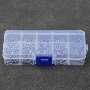Vis goupilles écrous M1.6 M2 M2.5 Grade 12.9 vis hexagonales en acier inoxydable Kit de matériel pour voiture sur chenilles <span class=keywords><strong>TRX4M</strong></span> 1/18 RC - Product Image 2