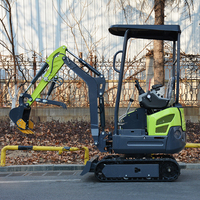 Pengiriman Gratis Excavator Mini Crawler Mesin Euro5 EPA 1.2-3.5 Ton Motor Hidrolik Eaton Daya Gali Tinggi Garansi 2 Tahun