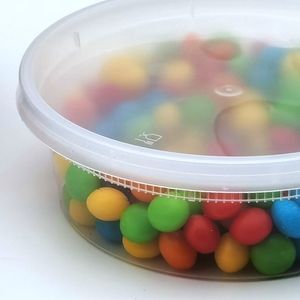 Mẫu miễn phí 8 oz nhựa Deli container với nắp đậy Heavy Duty Deli container tái sử dụng súp container - Product Image 5