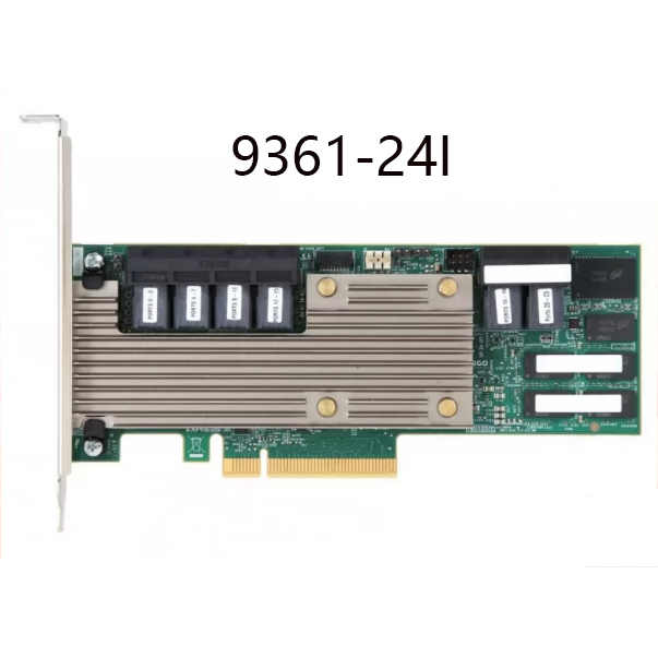 9361-24i 24 Internal Ports 12 Gb/s PCIe 3.0 X8 SAS3324 05-50022-00 RAID Controller Card