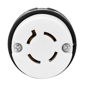 Tomacorriente L14-20R - Receptáculo de Cable de Alimentación con Bloqueo NEMA de 20 Amperios, 125V/250V, Certificado ETL - Product Image 6