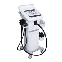 Appareil de massage corporel amincissant AME325 à rouleaux, portable, écologique, en métal et ABS, pour l'élimination des graisses à domicile ou en salon
