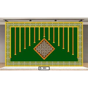 Fondo de Escenario para Eventos, Bodas y Festivales Culturales, Impresión Digital Personalizada, Transpirable y Ecológico, de 5x8 Pies, para un Ambiente Vibrante - Product Image 4