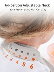 Bavoir en silicone imperméable pour <span class=keywords><strong>bébé</strong></span> et tout-petit, avec poche attrape-aliments réglable, facile à nettoyer, sans BPA, bavoirs souples pour nourrissons - Product Image 5
