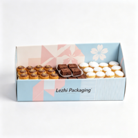 Boîte d'emballage personnalisée pour desserts avec logo, pour pâtisseries, gâteaux, petits gâteaux, beignets, et snacks, faible MOQ