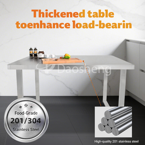 DaoSheng tavolo per la preparazione della <span class=keywords><strong>Pasta</strong></span> di alta qualità per il ristorante Garage laboratorio banco da lavoro tavolo da lavoro per il laboratorio tavolo di lavoro della Pizza - Product Image 4