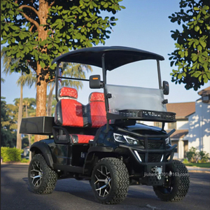 Voiture de golf tout-terrain électrique neuve d'usine 2026, <span class=keywords><strong>chariot</strong></span> pour agriculteurs et chasseurs avec vélo de plage, certifié CE - Product Image 3
