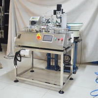 Machine de remplissage et de capsulage de flacons de liquide de bureau à pompe péristaltique automatique pour gouttes oculaires d'encre de parfum