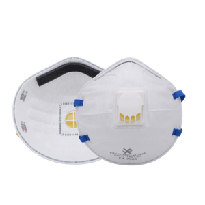 Masker Wajah FFP3 Nrd sekali pakai, Respirator debu Non-Woven dengan katup pernapasan - Product Image 5