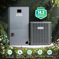 Bestcold Unità di Trattamento Aria a Scarico Superiore R32 14.3 SEER2, Unità Interna Multiposizione per Nord America, Condizionatore d'Aria Intelligente