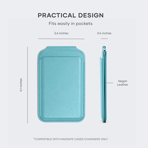 Anfeng - Tarjetero y Billetera Magnética con Soporte de Escritorio y Montaje Magnético, Compatible con [Insertar Marca/Accesorio] - Product Image 2