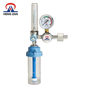 Hengzan duvara monte tıbbi oksijen regülatörü debimetre ile oksijen inhaler hastane için - Product Image 3