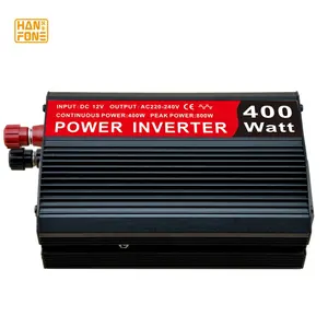 Precio al por mayor Salida estable Voltaje constante 400W 12V a 220V Inversor de CC a CA Inversor de onda sinusoidal modificada