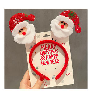 Kerst Elanden Gewei Hoofdband Klokken Explosies Hoofdtooi Hoofdband Voor Schattige Kinderen Decoratieve Geschenken - Product Image 1