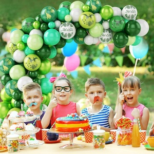 DAMAI <span class=keywords><strong>dinosaure</strong></span> thème fête d'anniversaire décorations garçon vert forêt Latex <span class=keywords><strong>ballon</strong></span> arc fête d'anniversaire décoration fournitures - Product Image 2