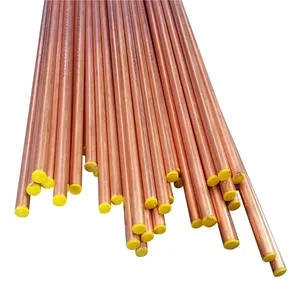 High quality ASTM JIS C10100 C11000 C12200 C12000 pure copper pipe tube t1 t2 tu1 tu2 tp1 tp2 cu-of cu-frhc cu-dhp cu-dlp