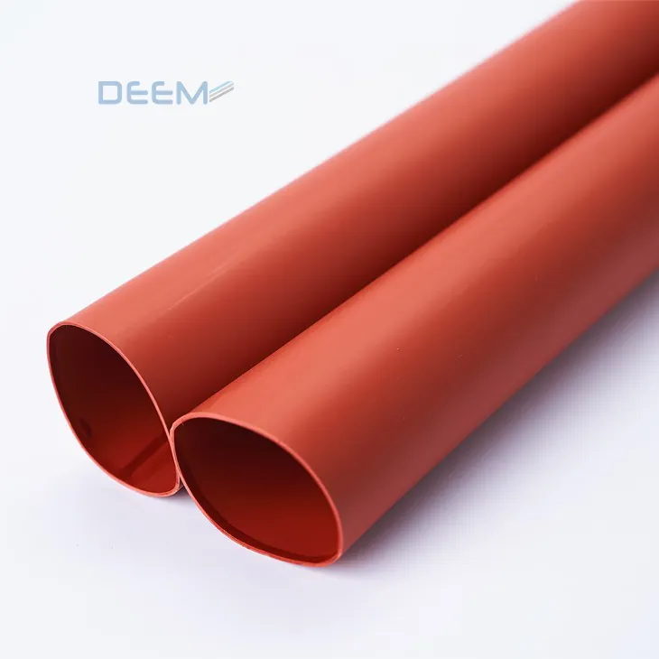 DEEM medium voltage heat shrink bus bar tubing without adhesive without glue for medium voltage