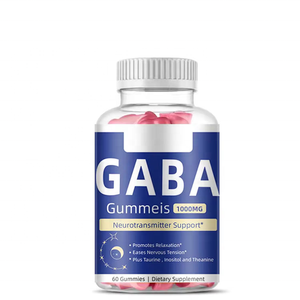 Complément alimentaire GABA pour bien dormir, soulagement du stress, relaxation, oursons gélifiés apaisants pour l'humeur et l'énergie, pour hommes et femmes - Product Image 2